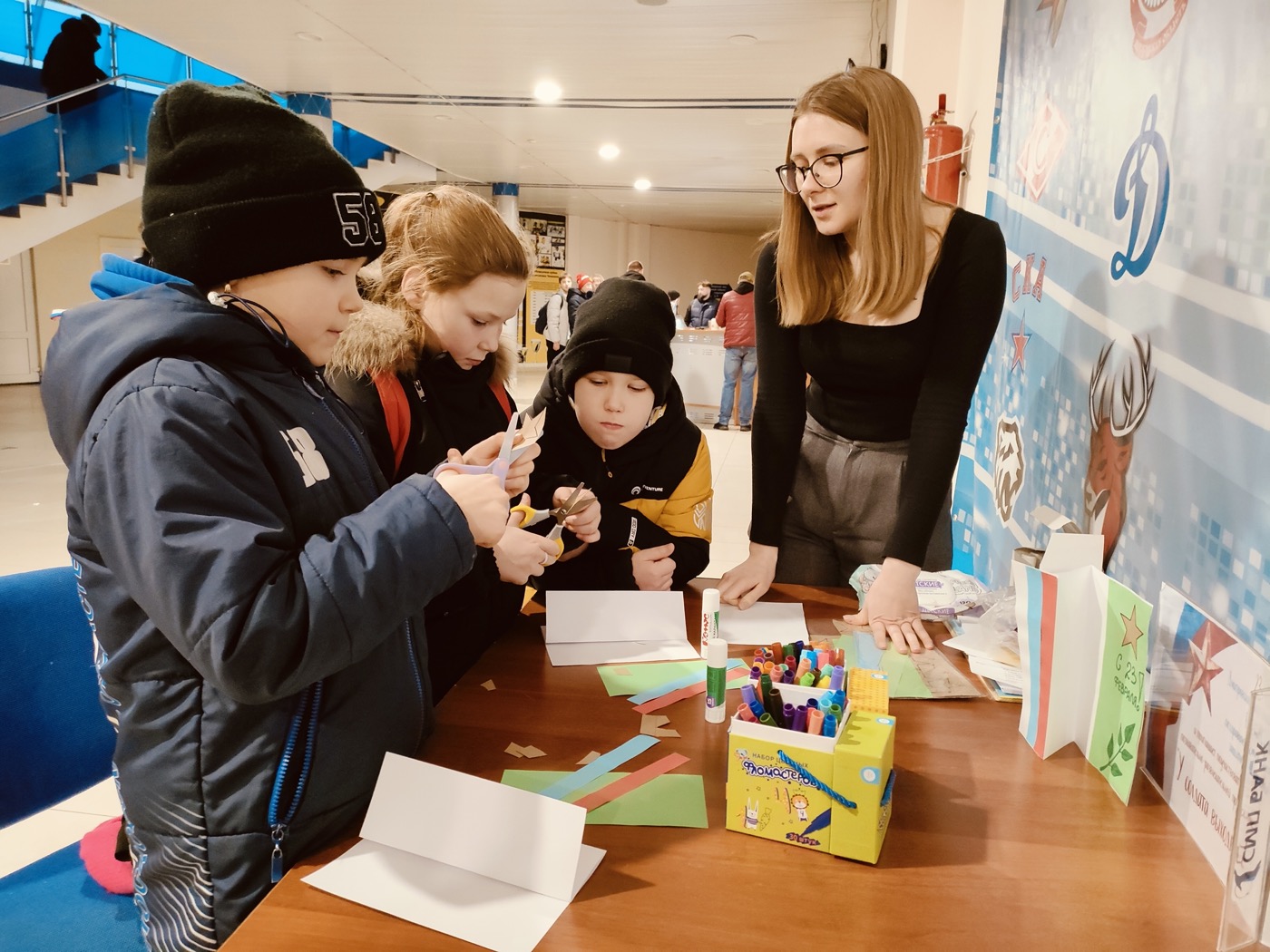 Библиотека в Ледовом дворце