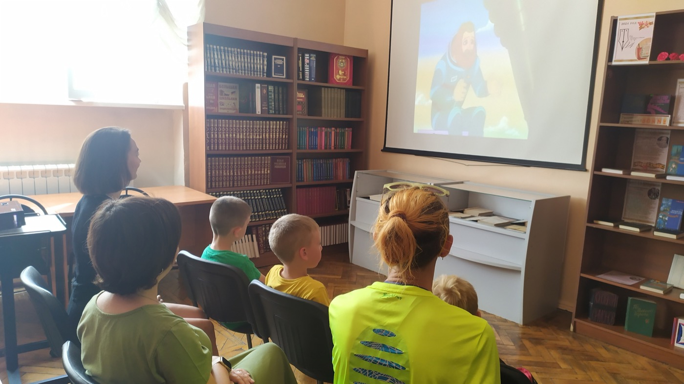 «Мульт-парад в библиотеке»